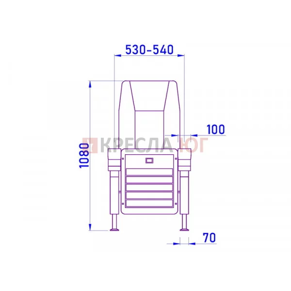 Кресло Нева Люкс