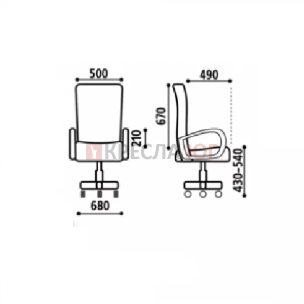 Офисное кресло Дипломат