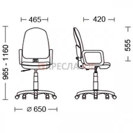 Офисное кресло Комфорт GTP