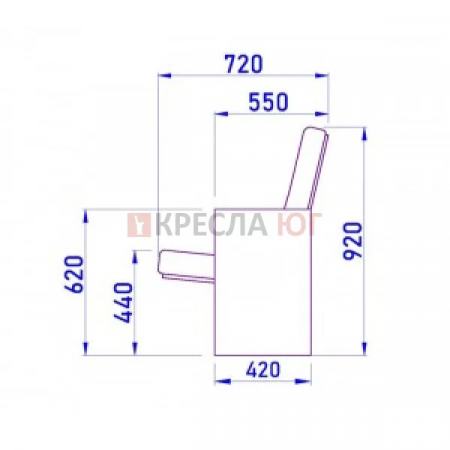 Кресло Квадро